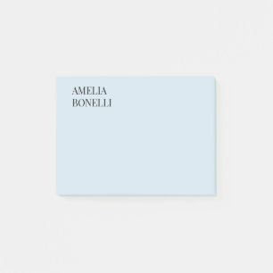 Eigen Naam Modern Minimalistisch Professioneel Bla Post-it® Notes