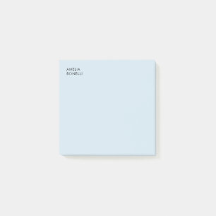 Eigen Naam Modern Minimalistisch Professioneel Een Post-it® Notes