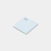 Eigen Naam Modern Minimalistisch Professioneel Een Post-it® Notes (Schuin)