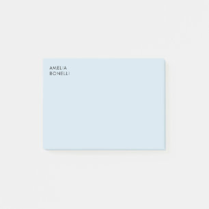 Eigen Naam Modern Minimalistisch Professioneel Een Post-it® Notes