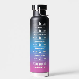 Eigen naam Motivatie tijdmaker Herinneringswater Waterfles