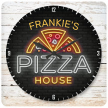 Eigen naam Neon Italiaans Pizzeria Pizza House