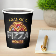 Eigen naam Neon Italiaans Pizzeria Pizza House
