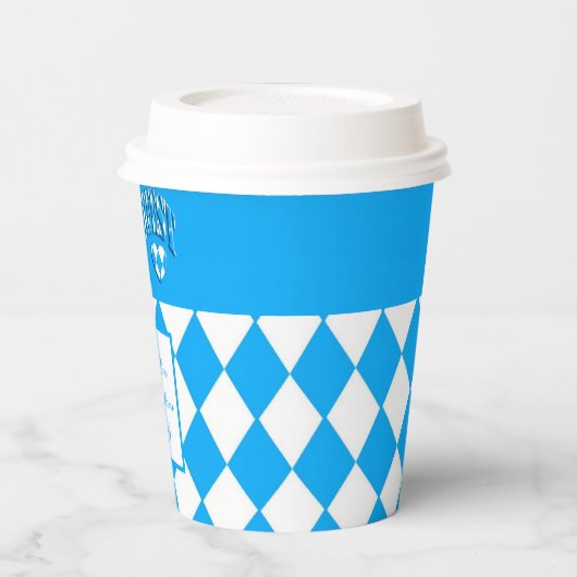 Eigen naam Oktoberfest voor het Duitse Beer Festiv Papieren Bekers (Links)