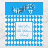 Eigen naam Oktoberfest Wine van het Duitse Beer Fe Wijn Etiket (Enkel label)