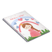 Eigen naam/Onderwerp regenboogliefdesprinses Notitieboek (Rechterzijde)