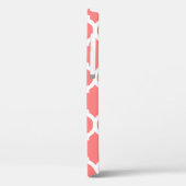 Eigen naam op roze Marokkaanse Trellis Case-Mate iPhone Case (Achterkant / Links)