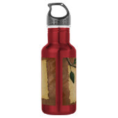 Eigen naam Orchard Apple Drink Bottle Waterfles (Achterkant)