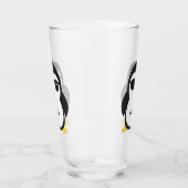 Eigen naam Penguin pint glas (Links)