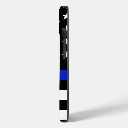 Eigen naam Politie Vlag Case-Mate iPhone Case (Achterkant / Links)