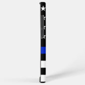 Eigen naam Politie Vlag Samsung Galaxy Hoesje (Rechterkant)