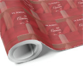 Eigen naam Priest Jubileum Ordination Red Rose Cadeaupapier (Rol Hoek)