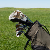 Eigen naam Red Deer Hart, Hind, Roebuck Musk Deer Golfheadcover (Insitu)