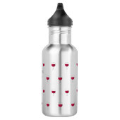 Eigen naam rode wijn waterfles  (Rechts)