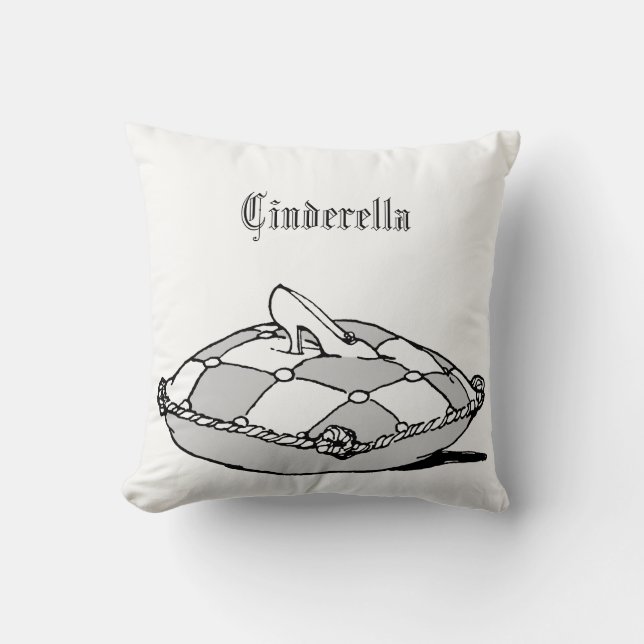 Eigen naam  runderpoester Slipper Pillow Kussen (Voorkant)