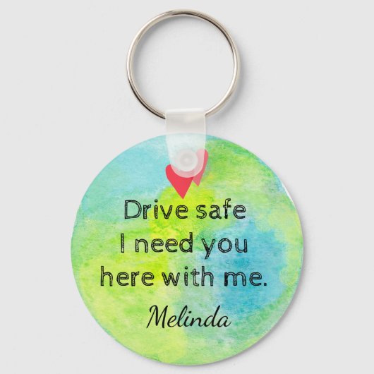 Eigen naam Sleutelhanger voor man/vrouw/vriend/Kin (Voorkant)