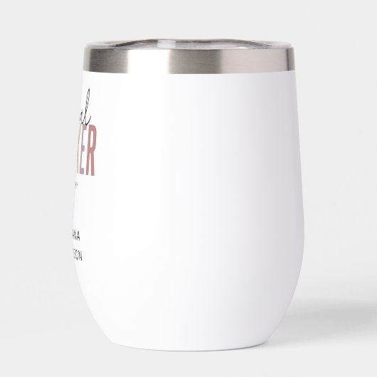 Eigen naam sociale werknemers afstuderen cadeaus (Achterkant)