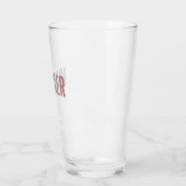 Eigen naam sociale werknemers afstuderen cadeaus glas (Links)