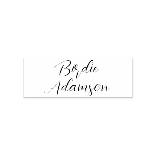 Eigen naam stempel zegel handtekening (Design)