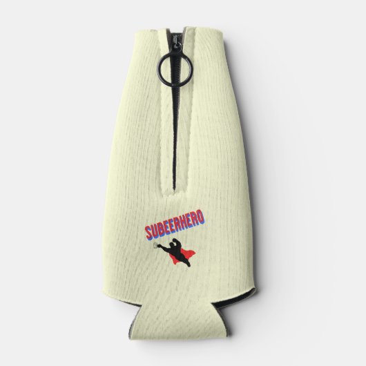 Eigen naam Subeerheld Beer Bottle Cooler (Achterkant)