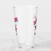 Eigen naam Subeerheld Funny Pint Beer Glass Glas (Links)