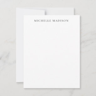 Eigen Naam Trendy Minimalistisch Professioneel Een