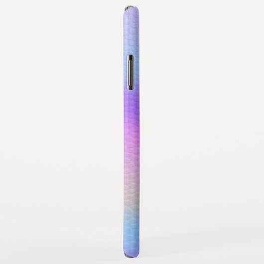 Eigen naam Trendy Rainbow Leather Texple Case-Mate iPhone Case (Achterkant/rechts)