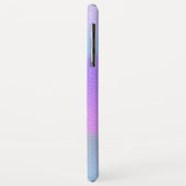 Eigen naam Trendy Rainbow Leather Texple Case-Mate iPhone Case (Achterkant/links)