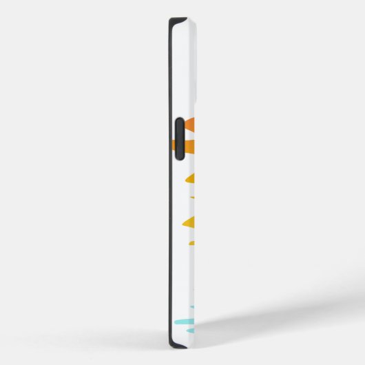 Eigen naam Tropical Island Sunset Case-Mate iPhone Case (Achterkant / Rechts)