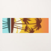 Eigen naam Tropical Island Sunset Yogamat (Achterkant (horizontaal))