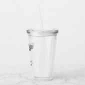 Eigen naam Ultrasound Technologist Giften Acryl Drinkbeker (Links)