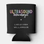 Eigen naam Ultrasound Technologist Giften Blikjeskoeler (Achterkant)