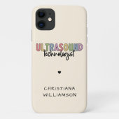 Eigen naam Ultrasound Technologist Giften Case-Mate iPhone Case (Achterkant)
