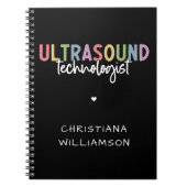 Eigen naam Ultrasound Technologist Giften Notitieboek (Voorkant)