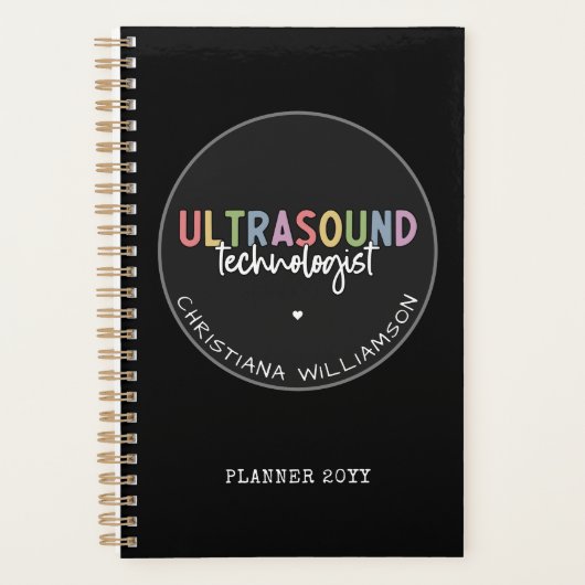 Eigen naam Ultrasound Technologist Giften Planner (Voorkant)