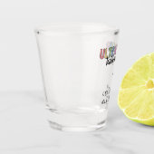 Eigen naam Ultrasound Technologist Giften Shot Glas (Links)