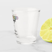 Eigen naam Ultrasound Technologist Giften Shot Glas (Rechts)