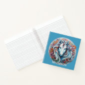 Eigen naam Unicorn Notitieboek (Binnen)