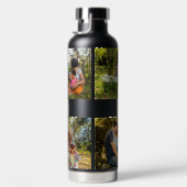 Eigen naam & UW 4-flesje voor foto's Water Waterfles (Rechts)