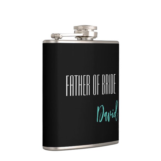 Eigen naam vader van de bridekolf heupfles (Rechts)