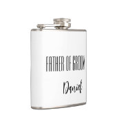 Eigen naam vader van de gegroefde kolf heupfles (Rechts)