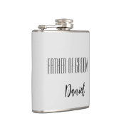 Eigen naam vader van de gegroefde kolf heupfles (Rechts)