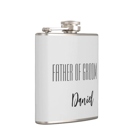 Eigen naam vader van de gegroefde kolf heupfles (Rechts)