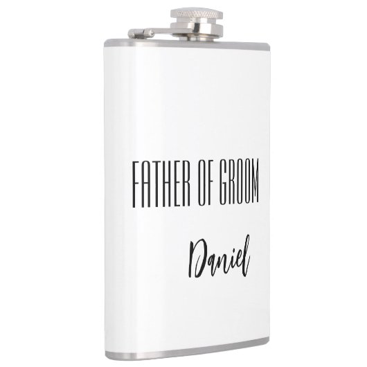 Eigen naam vader van de gegroefde kolf heupfles (Rechts)