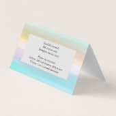 Eigen naam Visitekaartje van beroep (Achterkant)