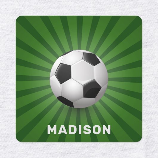 Eigen naam Voetballabels Labels (Design 2)