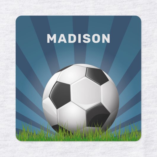 Eigen naam Voetballabels Labels (Design 1)