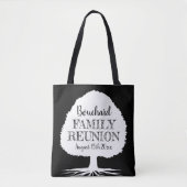 Eigen naam voor gezinshereniging, silhouette tote bag (Voorkant)