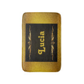 Eigen naam voor sierdoeleinden badmat (Voorkant Verticaal)