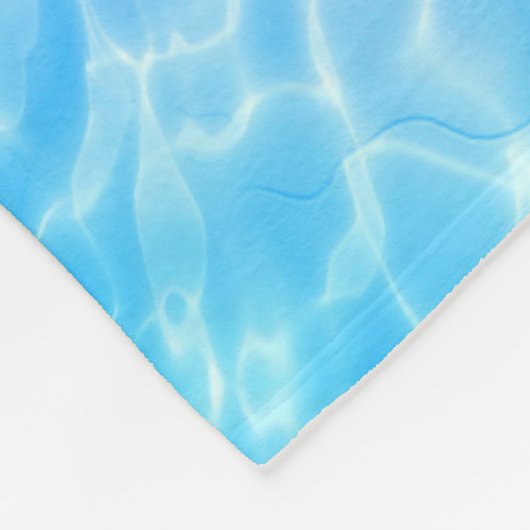 Eigen naam waterrimpelwatertextuur moderne kic fleece deken (Hoek)